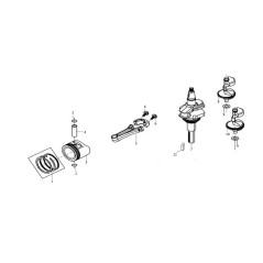 ORIGINAL BLUE BIRD CONNECTING ROD 130150185-0001 | NewgardenParts.com