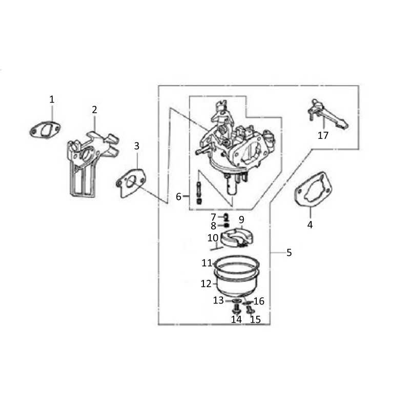 CARBURATEUR 170430065-T040 ORIGINAL BLUE BIRD