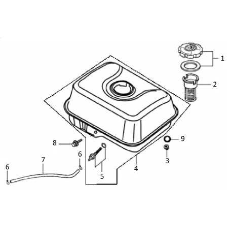 KOMPLETTER AQUARIUM 170490120-T046 ORIGINAL BLUE BIRD | NewgardenParts.com