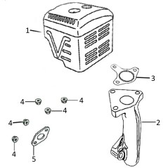 SILENCIADOR 180570770-T114 ORIGINAL BLUE BIRD | NewgardenParts.com