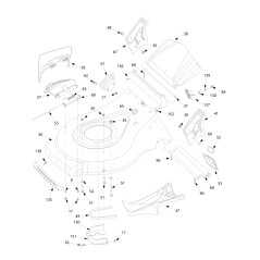 ORIGINAL BLUE BIRD HINTERRAHMENABDECKUNG 1812004 | NewgardenParts.com
