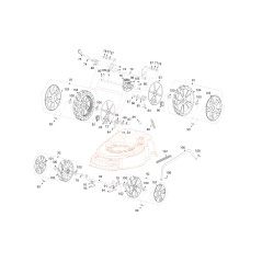 ESSIEU DE ROUE AVANT WJZ20H-LC1P70 2050007 ORIGINAL BLUE BIRD | NewgardenParts.com