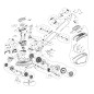 COPERCHIO SX INTERRUTTORE 3010001510000 ORIGINALE BLUE BIRD