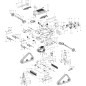 BLUE BIRD BLADE SUPPORT PLATE SCREW FM 24-70 V2 3020100110681 ORIGINAL