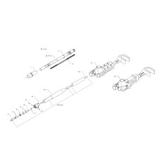 DRIVE SHAFT L.1470 FRAME 391930 ORIGINAL BLUE BIRD | NewgardenParts.com