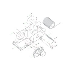 EJE DE TAMBOR DE CABRESTANTE BLUE BIRD BB-1610X BR 392530 ORIGINAL | NewgardenParts.com
