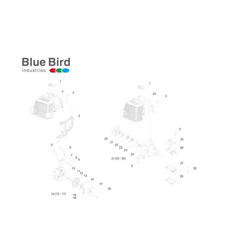 COPERCHIO CILINDRO MOTORE QUICK 546620 ORIGINALE BLUE BIRD