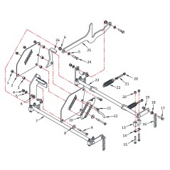 SUPPORT ORIGINAL BLUE BIRD 633031 | NewgardenParts.com