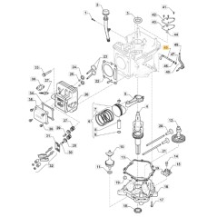 Albero regolatore trattorino modelli 1328H 1330M ORIGINALE STIGA 118550936/0 | NewgardenParts.com