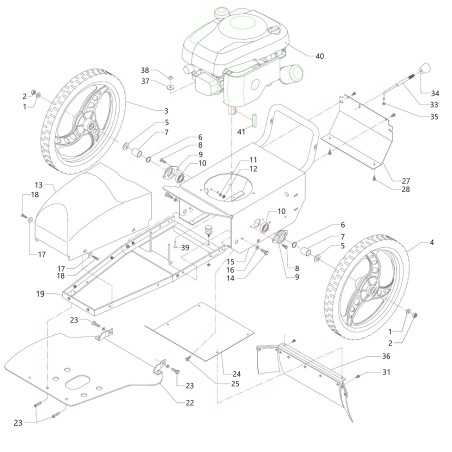 ORIGINAL BLUE BIRD HONDA GCV200H ENGINE 883930 | NewgardenParts.com