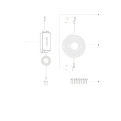 AB12.03.00.0008\nEST. CAVO TRASFORMATORE SERIE X AB12.03.00.0008 ORIGINALE BLUE BIRD | NewgardenParts.com