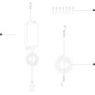 4A 10M BLUE BIRD SERIES H AB12.05.00.0134 ORIGINAL KABELVERLÄNGERUNG