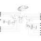 LINKES RADMOTOR T.NOX-X4 AB12.06.00.0061 ORIGINAL BLUE BIRD