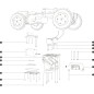 ORIGINAL BLUE BIRD RIGHT BLADE MOTOR T.NOX-X4 AB12.06.00.0159