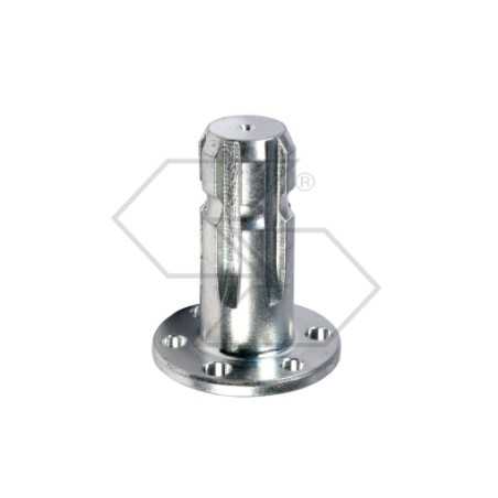 Arbre cannelé avec bride Ø 70 mm pour accouplement de pompe | NewgardenParts.com