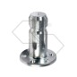 Splined shaft with flange Ø  70 mm for pump coupling