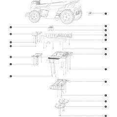 VIS ORIGINALE BLUE BIRD AVEC RONDELLE T.NOX-X4 AB12.06.00.0247 | NewgardenParts.com