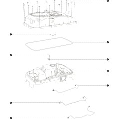 ORIGINAL BLUE BIRD EXTERNAL BODY SEAL SERIES I AB12.07.00.0033