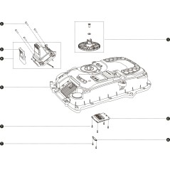 ORIGINAL BLUE BIRD SERIES I CABLE GLAND AB12.07.00.0039