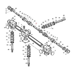 Albero scatola centrale terna ORIGINALE GIANNI FERRARI 01.40.00.0392 | NewgardenParts.com