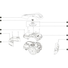 ORIGINAL BLUE BIRD HÖHENVERSTELLKNOPF SERIE I AB12.07.00.0058 | NewgardenParts.com