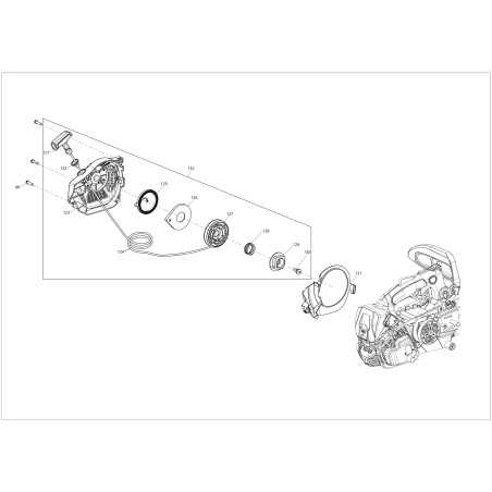ORIGINAL BLUE BIRD CSP270T-123 STARTER COVER | NewgardenParts.com