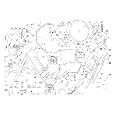 Rueda original Blue Bird LS170-51 de 8" | NewgardenParts.com