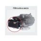 ZANETTI ZBMV160L5 159cc 3.68kW shaft 22x60 complete lawn tractor engine
