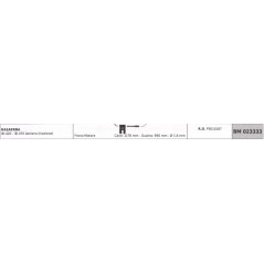 Motor brake cable IBEA lawn mower IB-420 IB-470 tation cable 1176mm sheath 990mm