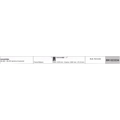 Cavo freno motore IBEA rasaerba IB-420 IB-470 tazione cavo 1220mm guaina 1040mm | NewgardenParts.com