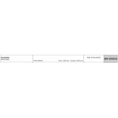 MAORI câble frein moteur tondeuse MP4413SBQ câble 1256mm gaine 1055mm