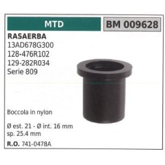 Boccola MTD rasaerba tosaerba tagliaerba 13AD678G300 009628 | NewgardenParts.com