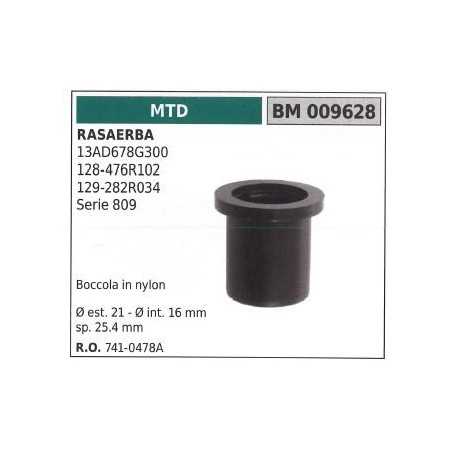 MTD Rasenmäher Mähwerksbuchse 13AD678G300 009628 | NewgardenParts.com
