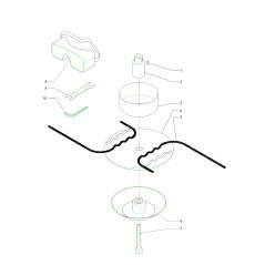 ORIGINAL BLUE BIRD F10029 SAFETY GLASSES | NewgardenParts.com
