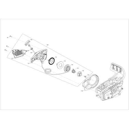 ORIGINAL BLUE BIRD CSP280T-138 starter crankcase | NewgardenParts.com