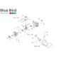 ORIGINAL BLUE BIRD 240370 VITON SEAL RING 15X26X7