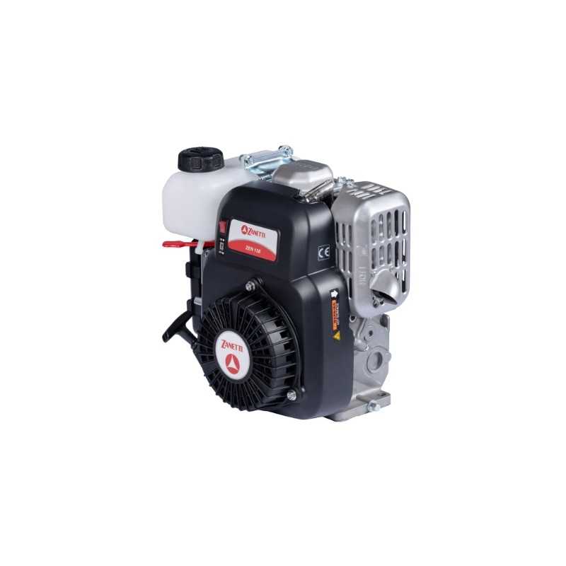 ZANETTI ZEN130L1 complete petrol engine ZANETTI ZEN130L1 shaft Ã˜ 15