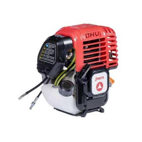 Moteur essence complet ZBM35 ZANETTI 4 temps OHV 31 cm3 embrayage centrifuge d76.3 | NewgardenParts.com