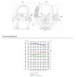 Complete petrol engine ZBM35 ZANETTI 4-stroke OHV 31cc centrifugal clutch d76.3