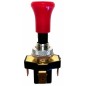 Zugschalter mit Rückstellung + rot beleuchtetem Knopf 12V ohne Glühbirne 55334