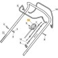 ACELERADOR CAPRO DM 50/55 GGP196 ORIGINAL STIGA - 181005507/0