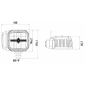 55600 - ORIGINAL AMA LED headlight with movable indicator and heated lens