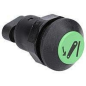 55644 - PNEUTRON push button switch green, lifter down symbol left side ORIGINAL AMA