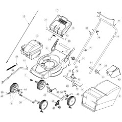 55866 - BOCCOLA FISSAGGIO ASSALE POST. ORIGINALE AMA | NewgardenParts.com
