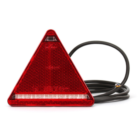 55961 - Luz trasera LED derecha 12-24V triangular 163x38,8x144 mm ORIGINAL AMA