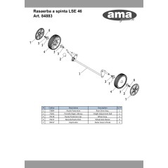 73217 - BOCCOLA IN PLASTICA ORIGINALE AMA | NewgardenParts.com