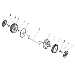 73848 - RODAMIENTO DE RUEDA AMA ORIGINAL PARA 75550/75560 | NewgardenParts.com