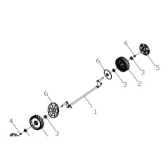 73848 - RODAMIENTO DE RUEDA AMA ORIGINAL PARA 75550/75560 | NewgardenParts.com