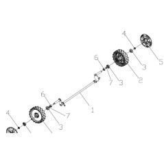 73848 - RODAMIENTO DE RUEDA AMA ORIGINAL PARA 75550/75560 | NewgardenParts.com