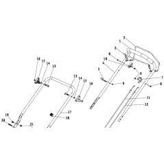 84836 - TRACTION CABLE FOR 79920 ORIGINAL AMA | NewgardenParts.com